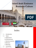 United Arab Emirates Business Culture