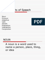 Eight Parts of Speech