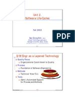 Unit 2. Software Life - Cycles