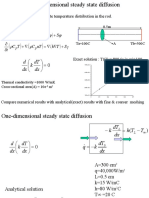 DX DT K DX D: Aim: Calculate The Steady State Temperature Distribution in The Rod