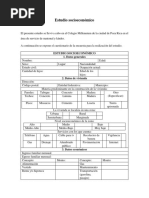 Estudio Socieconomico