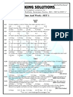 Time and Work SET 1