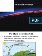 Moisture Relationships: Troposphere