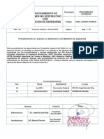 Procedimiento de Liqudos Penetrantes