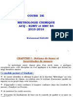 Cours de Métrologie Chap I Microsoft PowerPoint