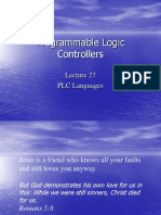 Programmable Logic Controllers: PLC Languages