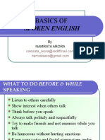 Basics Of: Spoken English