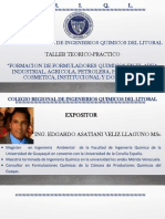 Curso de Formuladores Quimicos 2018