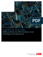 ABB - Product Portfolio For MV Outdoor and Underground Networks - A4 - ENG PDF