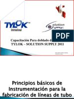 Instalacion de Linea de Tubing y Conectores Tylok 2011