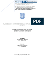 Planificacion de Proyectos Pdvsa PDF