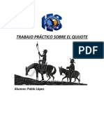 Trabajo Práctico Sobre El Quijote