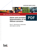 ISO 4623-2-2016 Paints and Varnishes. Determination of Resistance To Filiform Corrosion. Aluminium Substrates