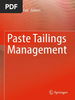 Paste Tailings Management