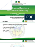 01 - The Professional Practice of Environmental Planning