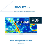 GPR-SLICE Road Bridgedeck Module