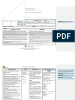 Microcurricular Planning by Skills and Performance Criteria Norma 2017