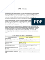 Tutorial Background: Fundamentals of Virtual Instruments Tradtional Instruments Virtual Instruments