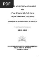 IIT (ISM) Syllabus