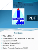 Irda (Insurance Regulatory & Development Authority)