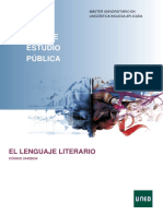 El Lenguaje Literario