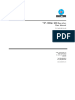 VDR-100G2/G2S Operation User Manual: RUT-UM-02-002 Rev.2.0