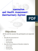 Physical Examination and Health Assessment: Genitourinary System