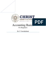 Accounting Basics: For Beginners Dr. P. Sreelakshmi