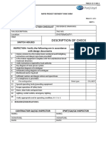 Description of Check: Switch Houses Inspection Checklist