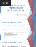 Importancia de Psicología Médica en Medician Familiar