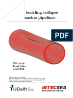 Selker R. 2013 - Local Buckling Collapse of Marine Pipelines