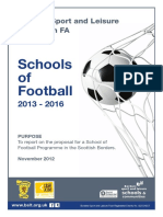 2013 School of Football Proposal