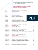 Especificaciones Agua Potable Patibamba