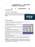 UNIDAD 3 Organicemos y Tabulemos Variables Discretas y Continuas