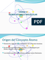 Unidad V Teoria Atomico Molecular-Estructura Atomica