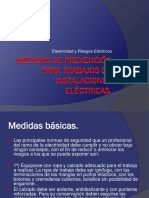 Médidas de Prevención para Trabajos en Instalaciones