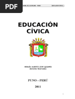 Educacion Civica Del Peru PDF