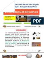 Exp. Clasificaion de Explosivos