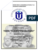 Monografia Tema El Existencialismo