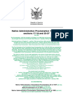 BLACKS (1928) - Native Administration Proclamation 15 of 1928 (Annotated)