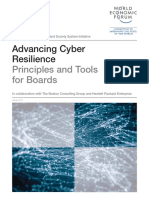 Advancing Cyber Resilience Principles and Tools For Boards