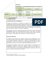 TEMÁTICA Herramientas para La Calidad II