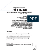 Manifiesto Antropologico PDF