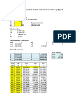 Interpolación Lineal - Carga Decreciente