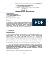 Práctica 10 Propiedades Ópticas en Semicondutores