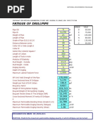 Fatigue of Drillpipe: 391047887.xlsx Mitchell Engineering Programs