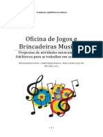 Oficina de Jogos e Brincadeiras Musicais