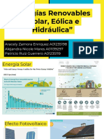 Energías Renovables