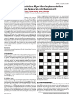 Bicubic Interpolation Algorithm Implementation For Image Appearance Enhancement