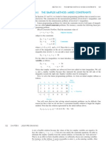 Simplex Mixed Constraints